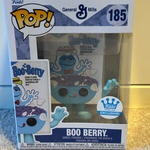Funko Boo Berry Exclusive Pop! Figure - Light Blue & Purple